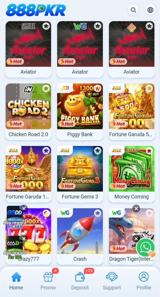 888PKR Game